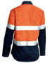 Picture of Bisley Women's Taped Hi Vis Cool Lightweight Drill Shirt BL6696T