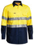 Picture of Bisley Taped Hi Vis Cool Lightweight Shirt (5X Embroidery Pack) BS6896EP