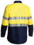 Picture of Bisley Taped Hi Vis Cool Lightweight Shirt (5X Embroidery Pack) BS6896EP