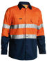 Picture of Bisley Taped Hi Vis Cool Lightweight Shirt (5X Embroidery Pack) BS6896EP