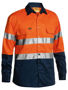 Picture of Bisley Taped Hi Vis Drill Shirt BT6456