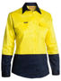 Picture of Bisley Women's Hi Vis Drill Shirt BL6267