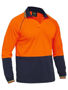 Picture of Bisley Two Tone Hi Vis V-Neck Polo Shirt BK6440