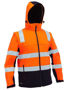 Picture of Bisley Taped Two Tone Hi Vis 3 in 1 Soft Shell Jacket BJ6078T