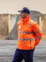 Picture of Bisley Taped Hi Vis Heated Jacket with Hood BJ6842T