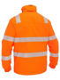 Picture of Bisley Taped Hi Vis Heated Jacket with Hood BJ6842T