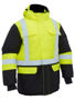 Picture of Bisley H Taped Hi Vis Freezer Hooded Jacket BJ6454HT