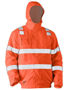 Picture of Bisley Taped Hi Vis Wet Weather Bomber Jacket BJ6770T