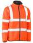 Picture of Bisley Taped Hi Vis Reversible Puffer Jacket BJ6350HT