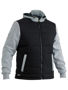 Picture of Bisley Flx & Move™ Contrast Puffer Fleece Hooded Jacket BJ6944