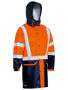 Picture of Bisley Taped Hi Vis Stretch PU Rain Coat BJ6935HT