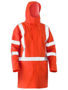 Picture of Bisley X Taped Hi Vis Storm Jacket BJ9366XT