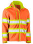 Picture of Bisley Taped Double Hi Vis Soft Shell Jacket BJ6222T