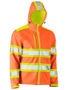 Picture of Bisley Taped Double Hi Vis Soft Shell Jacket BJ6222T