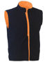 Picture of Bisley Taped Hi Vis Rail Wet Weather Vest BV0364T