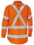 Picture of Bisley Apex 185 X Taped Biomotion Hi Vis FR Ripstop Vented Shirt BS8439XT