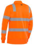 Picture of Bisley Taped hi Vis 1/4 Zip Pullover BK6814T