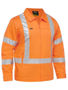 Picture of Bisley X Taped Hi Vis Drill Jacket With Liquid Repellent Finish BJ6919XT