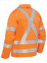 Picture of Bisley X Taped Hi Vis Drill Jacket With Liquid Repellent Finish BJ6919XT