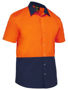 Picture of Bisley Two Tone Hi Vis Shirt BS1442