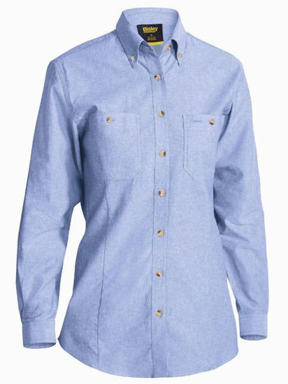 Picture of Bisley Women's Chambray Shirt BL6407