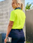 Picture of Bisley Women's Hi Vis V-Neck Polo BKL1234