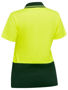 Picture of Bisley Women's Hi Vis V-Neck Polo BKL1234