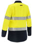 Picture of Bisley Apex 160 Women's Taped Hi Vis FR Ripstop Vented Shirt BL8338T