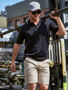 Picture of Bisley Cool Mesh Polo with Reflective Piping BK1425