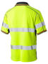 Picture of Bisley Taped Hi Vis Polyester Mesh Polo BK1219T