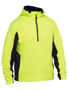 Picture of Bisley Hi Vis Liquid Repellent Fleece Hoodie BK6571