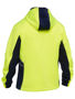 Picture of Bisley Hi Vis Liquid Repellent Fleece Hoodie BK6571