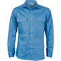 Picture of DNC Cotton Drill Work Shirt With Gusset Sleeve - Long Sleeve 3209