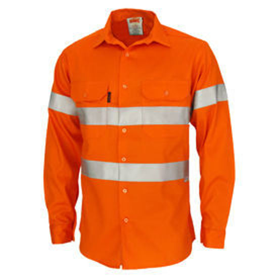 Picture of DNC Patron Saint Flame Retardant ARC Rated Taped Shirt with 3M F/R Tape - L/S 3405