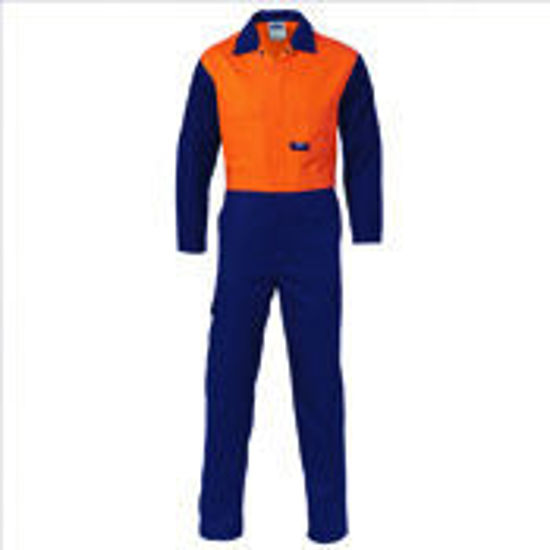 Picture of DNC Patron Saint® Flame Retardant Two Tone Drill Overall 3425