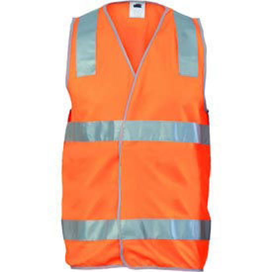 Picture of DNC Day/Night Safety Vest with Hoop & Shoulder Generic R/Tape 3503