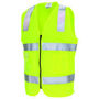 Picture of DNC Day/Night Side Panel Safety Vest with Generic R/Tape 3507