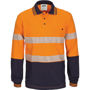 Picture of DNC HIVIS Segment Tape Cotton Jersey Polo - Long Sleeve 3516