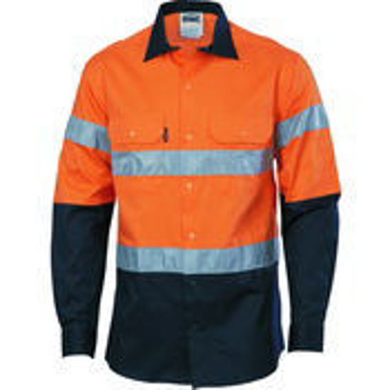 Picture of DNC HIVIS D/N 2 TONE DRILL SHIRT 3536