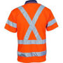 Picture of DNC HiVis D/N Cool Breathe Polo Shirt with Cross Back R/Tape - Short Sleeve 3712