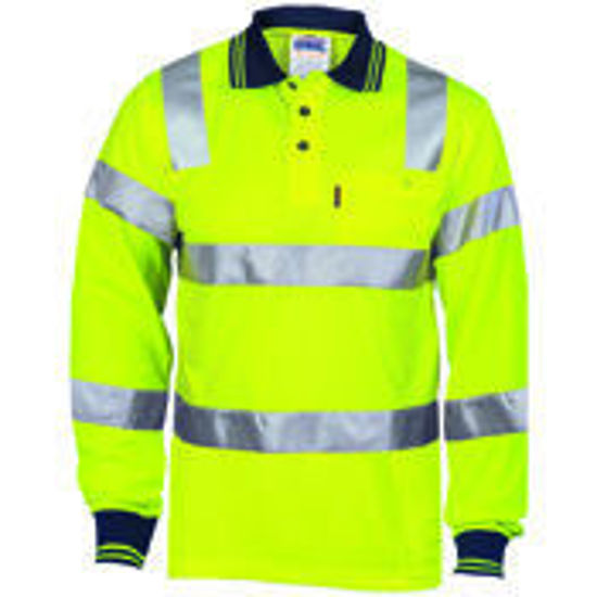 Picture of DNC HiVis Biomotion Tapped Polo L/S 3713