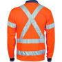 Picture of DNC HiVis D/N Cool Breathe Polo Shirt with Cross Back R/Tape - Long Sleeve 3714