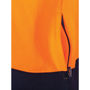 Picture of DNC HIVIS 2 TONE FULL ZIP FLEECY SWEAT SHIRT WITH TWO SIDE ZIPPED POCKETS 3725