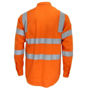 Picture of DNC HiVis L/W CSR R/Tape VIC Rail Shirt- LS 3741