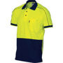 Picture of DNC HiVis Cool-Breathe Double Piping Polo -
Short Sleeve 3753