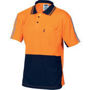 Picture of DNC HiVis Cool-Breathe Stripe Polo - Short Sleeve 3755