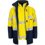 Picture of DNC HiVis "4 IN 1" Cotton Drill Jacket with Generic R/Tape 3764