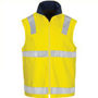 Picture of DNC HiVis Cotton Drill Reversible Vest with Generic R/Tape 3765