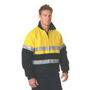 Picture of DNC HiVis Two Tone Bluey Bomb er Jacket with CSR R/Tape 3859