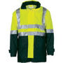 Picture of DNC HiVis Two Tone Breathable Rain Jacket with 3M R/ Tape 3867